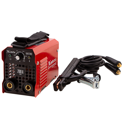 Инверторный аппарат дуговой сварки MMA-200S, 200 А, ПВ60%, диаметр электрода 1,6-5 мм MTX по ценам производителя в Екатеринбурге с доставкой по всей России
