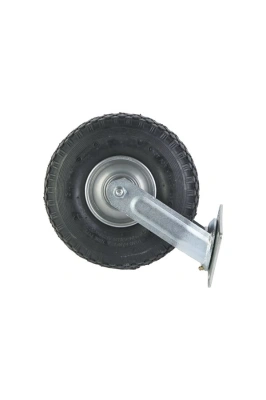 Колесо пневматическое резиновое 260 мм PRS 85 поворотное на кронштейне по ценам производителя в Екатеринбурге с доставкой по всей России