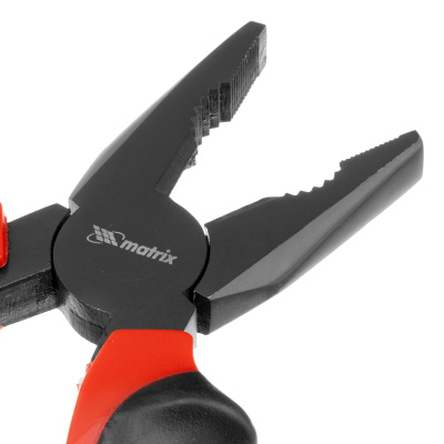 Плоскогубцы комбинированные Black Nickel, 160 мм, двухкомпонентные рукоятки Matrix по ценам производителя в Екатеринбурге с доставкой по всей России