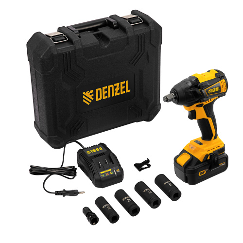 Гайковерт ударный аккумуляторный бесщет CIW-IB-300, Li-ion, 18В, 300Нм Denzel по ценам производителя в Екатеринбурге с доставкой по всей России