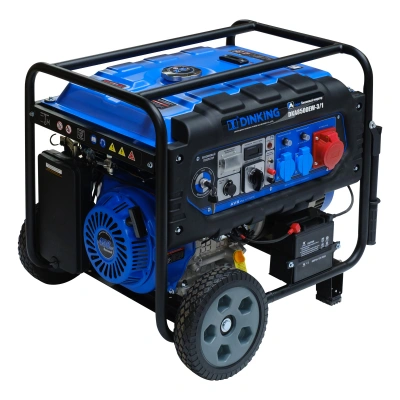 Генератор бензиновый Dinking DKA8500EW-3/1 (8,5кВт,230/400 В, электростартер, 17лс, колёса, АВР) по ценам производителя в Екатеринбурге с доставкой по всей России