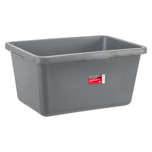 Таз прямоугольный строительный усиленный, 45 л Matrix по ценам производителя в Екатеринбурге с доставкой по всей России