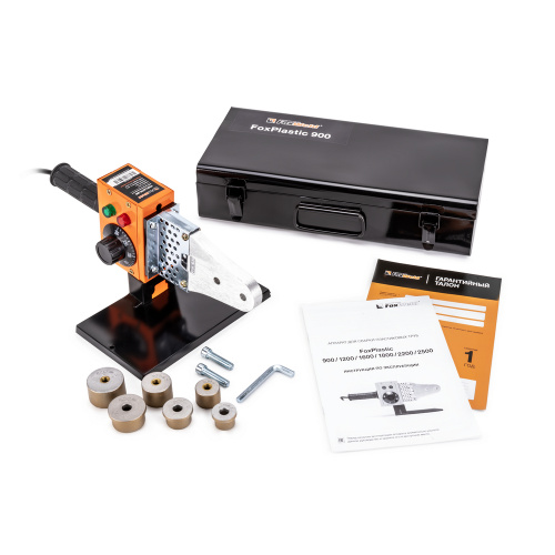 Аппарат для сварки пластиковых труб FoxPlastic 900 купить в Москве с доставкой по всей России | ProtosMarket.ru