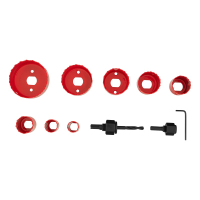 Набор кольцевых пил по дереву, 19-64 мм, 11 предметов Matrix по ценам производителя в Екатеринбурге с доставкой по всей России