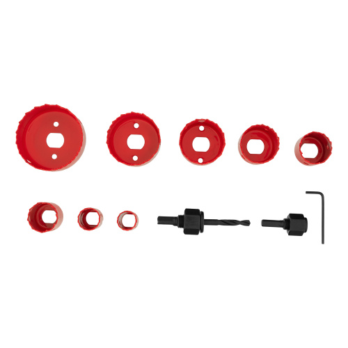 Набор кольцевых пил по дереву, 19-64 мм, 11 предметов Matrix по ценам производителя в Екатеринбурге с доставкой по всей России