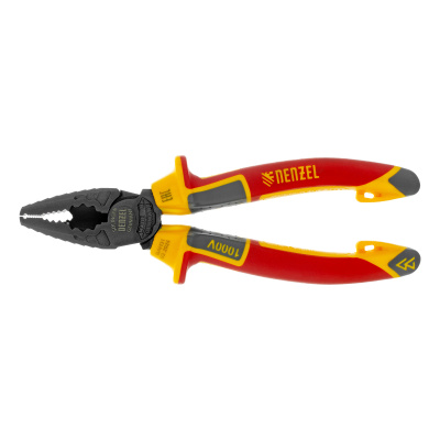 Плоскогубцы комбинированные, диэлектрические трехкомпонентные рукоятки до 1000 В, 165 мм Denzel по ценам производителя в Екатеринбурге с доставкой по всей России
