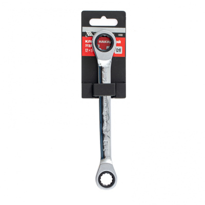 Ключ накидной трещоточный, 12 х 14мм, CrV, зеркальный хром Matrix по ценам производителя в Екатеринбурге с доставкой по всей России