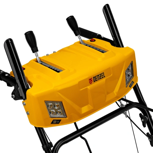Бензиновая снегоуборочная машина SBM 610S PRO, 212 cc, электростартер, фара, обогрев Denzel по ценам производителя в Екатеринбурге с доставкой по всей России