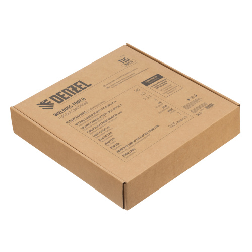 Горелка сварочная TIG WP17V, прямое подключение к баллону, 4 метра Denzel по ценам производителя в Екатеринбурге с доставкой по всей России