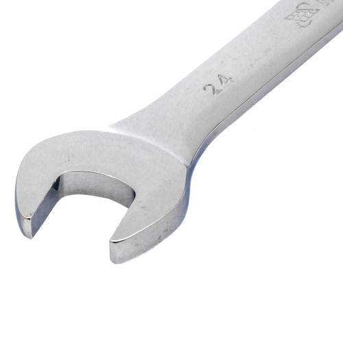 Ключ комбинированный трещоточный, 24 мм, CrV, зеркальный хром Matrix по ценам производителя в Екатеринбурге с доставкой по всей России