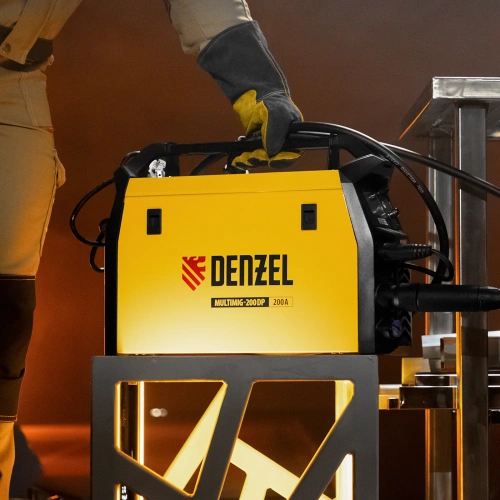 Аппарат инвертор. полуавтомат. сварки MultiMIG-200DP Synergy Double Pulse, 200 А, ПВ 80% Denzel по ценам производителя в Екатеринбурге с доставкой по всей России
