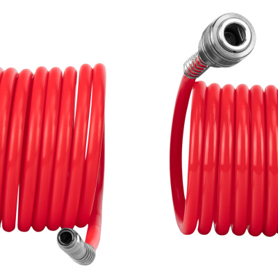 Шланг спиральный воздушный, 15 м, с быстросъемными соединениями Matrix по ценам производителя в Екатеринбурге с доставкой по всей России