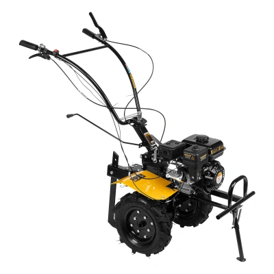 Мотоблок DPT-270X, 7 л.с., диск.сцеп, шир 90 см, глуб 35 см,фрез 3х4,ВОМ,скор 2В/1Н,кол 8" Denzel по ценам производителя в Екатеринбурге с доставкой по всей России