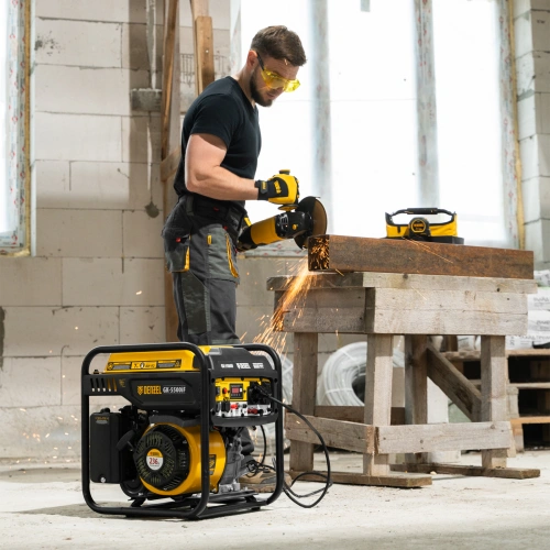 Генератор инверторный GK-5500iF, 5,5 кВт, 230 В, ручной старт DENZEL по ценам производителя в Екатеринбурге с доставкой по всей России