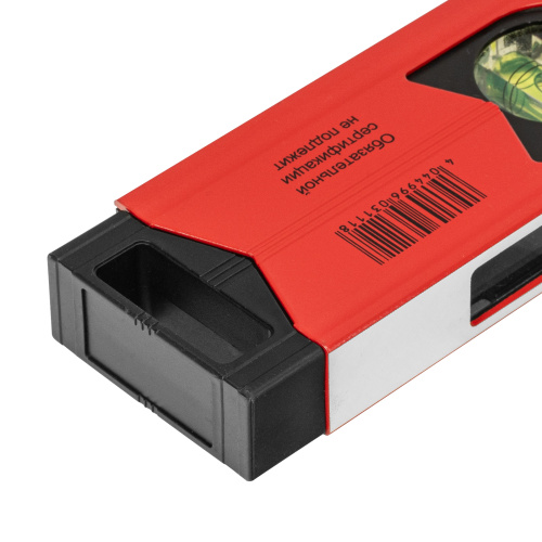 Уровень алюминиевый магнитный, 1500 мм, фрезерованный, 3 глазка (1 зеркальный) усиленный Matrix по ценам производителя в Екатеринбурге с доставкой по всей России