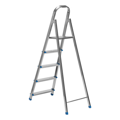 Стремянка, 5 ступеней, стальная, оцинкованная Сибртех по ценам производителя в Екатеринбурге с доставкой по всей России