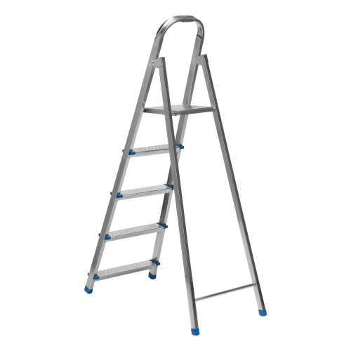 Стремянка, 5 ступеней, стальная, оцинкованная Сибртех по ценам производителя в Екатеринбурге с доставкой по всей России