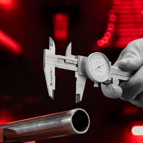 Штангенциркуль, 150 мм, стрелочный Matrix по ценам производителя в Екатеринбурге с доставкой по всей России