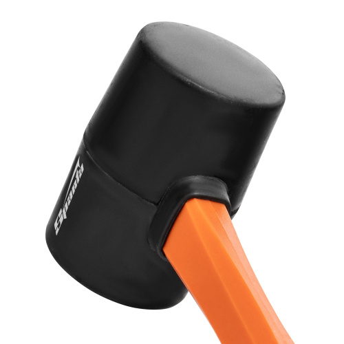 Киянка резиновая, 225 г, черная резина, фибергласовая рукоятка Sparta по ценам производителя в Екатеринбурге с доставкой по всей России