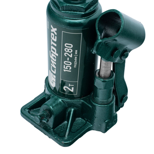 Домкрат гидравлический бутылочный, 2 т, 150-280 мм Сибртех по ценам производителя в Екатеринбурге с доставкой по всей России