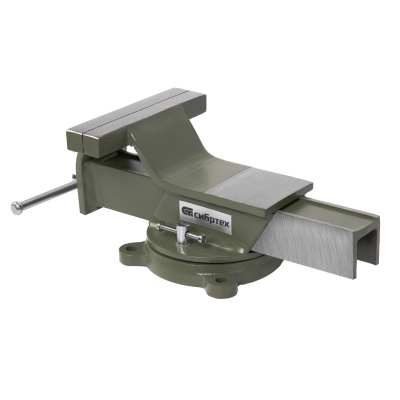 Тиски слесарные, 150 мм, стальные, поворотные Сибртех по ценам производителя в Екатеринбурге с доставкой по всей России