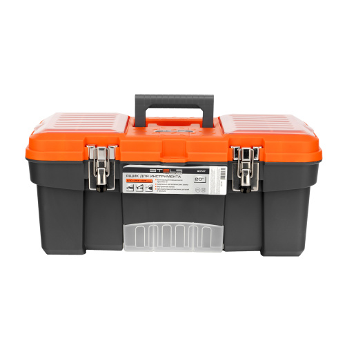 Ящик для инструмента с мет. замками 20", 510х255x225 мм Stels по ценам производителя в Екатеринбурге с доставкой по всей России