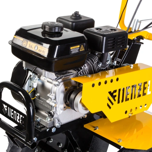 Мотоблок DPT-470, 7 л.с, ременное сцепление, ширина 85 см, глубина 35 см, фрез 3 х 4, ШОМ, передачи 3В/1Н Denzel купить в Москве с доставкой по всей России | ProtosMarket.ru