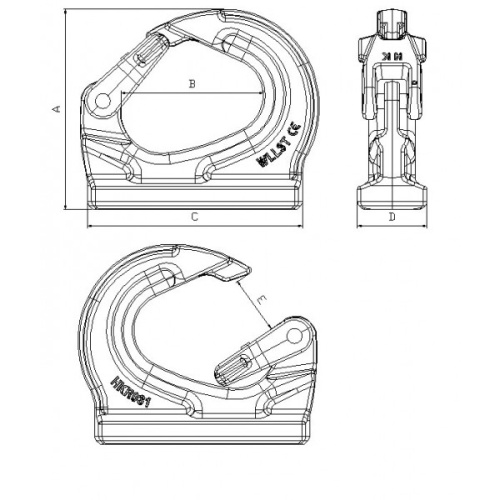 Крюк сварочный 2 т по ценам производителя в Екатеринбурге с доставкой по всей России