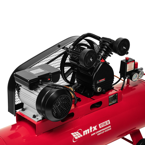 Компрессор воздушный ременный привод КР2500/80, 2,5 кВт, 80 литров, 420 л/мин МТХ по ценам производителя в Екатеринбурге с доставкой по всей России