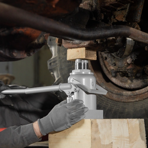 Домкрат гидравлический бутылочный, 25 т, высота подъема 230-360 мм Matrix купить в Москве с доставкой по всей России | ProtosMarket.ru