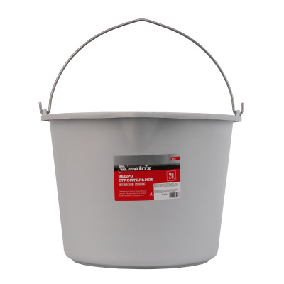 Ведро строительное пластмассовое 20 л, усиленное Matrix по ценам производителя в Екатеринбурге с доставкой по всей России