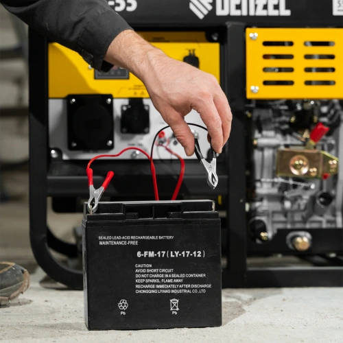 Генератор дизельный DES-55, 5,5 кВт, 230 В, 11 л, ручной стартер Denzel по ценам производителя в Екатеринбурге с доставкой по всей России