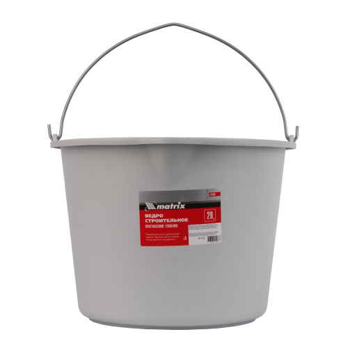Ведро строительное пластмассовое 20 л, усиленное Matrix по ценам производителя в Екатеринбурге с доставкой по всей России