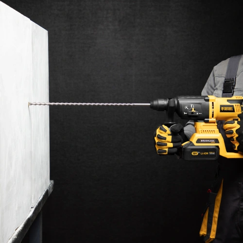 Бур по бетону, двойная спираль, три пылеотводящие кромки, 12 x 460 мм DENZEL по ценам производителя в Екатеринбурге с доставкой по всей России