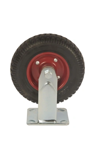 Колесо большегрузное неповоротное PF 200 200 мм резина с протектором (F) по ценам производителя в Екатеринбурге с доставкой по всей России