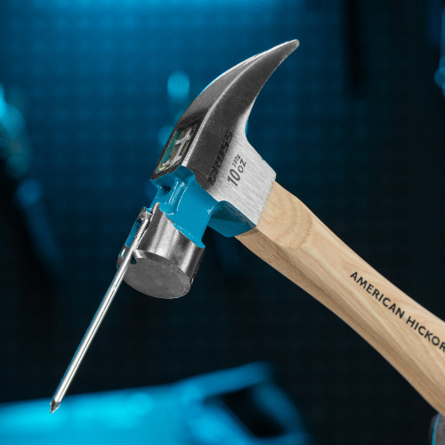 Молоток-гвоздодер, 280 г, угол 75, магнит, обрезиненная рукоятка American hickory GROSS по ценам производителя в Екатеринбурге с доставкой по всей России