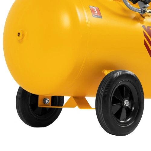 Компрессор безмасляный, малошумный DLS 1800/100,1800 Вт, 3x600, 100 л, 345 л/мин Denzel по ценам производителя в Екатеринбурге с доставкой по всей России