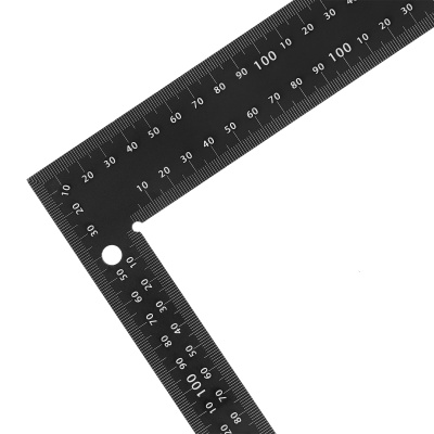 Угольник, 200 х 300 мм, алюминиевый, лазерная гравировка Denzel по ценам производителя в Екатеринбурге с доставкой по всей России