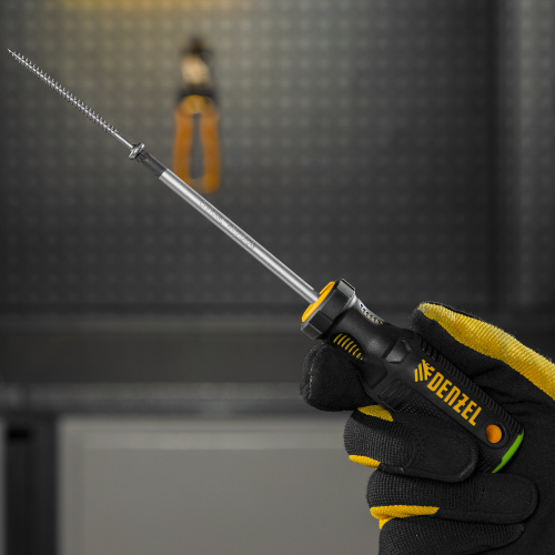 Отвертка PZ2x100 мм, CrV, трехкомпонентная рукоятка Denzel по ценам производителя в Екатеринбурге с доставкой по всей России