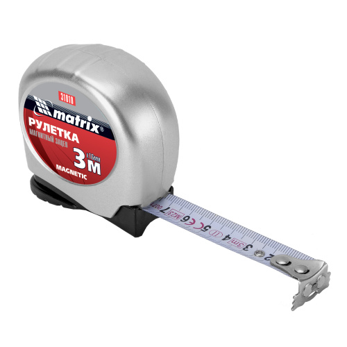 Рулетка Magnetic,3 м х 16 мм,магнитный зацеп Matrix по ценам производителя в Екатеринбурге с доставкой по всей России