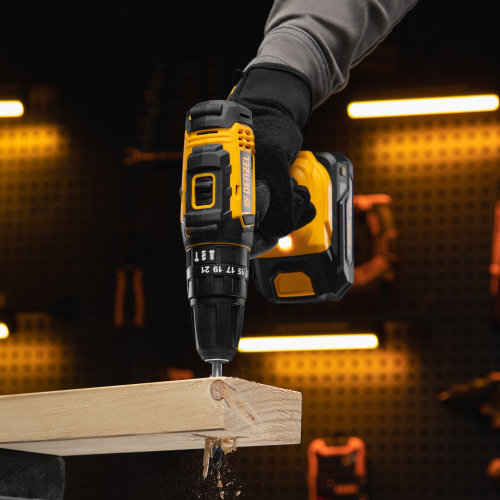 Дрель-шуруповерт аккумуляторная ударная CID-18-0, Li-Ion, 18 В Denzel по ценам производителя в Екатеринбурге с доставкой по всей России