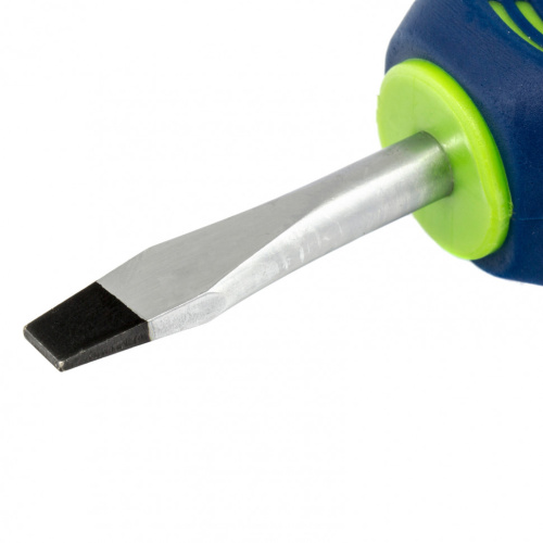 Отвертка, SL6 х 38 мм, CrV, двухкомпонентная рукоятка Сибртех по ценам производителя в Екатеринбурге с доставкой по всей России