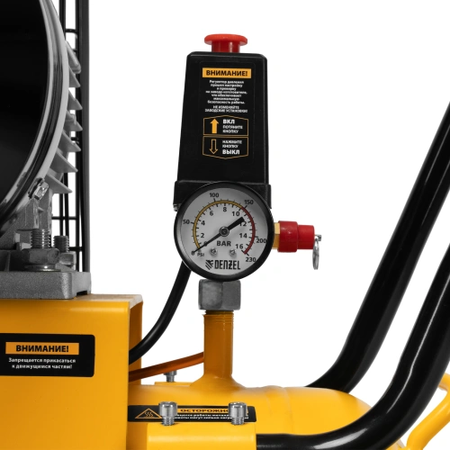 Компрессор воздушный рем. привод BCV 4000-T/100, 4,0 кВт, 100 литров, 690 л/мин Denzel по ценам производителя в Екатеринбурге с доставкой по всей России