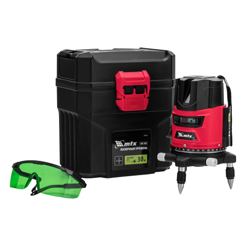 Лазерный уровень CRX-30G, 30 м, зеленый луч, батарейки, резьба 5/8" MTX по ценам производителя в Екатеринбурге с доставкой по всей России