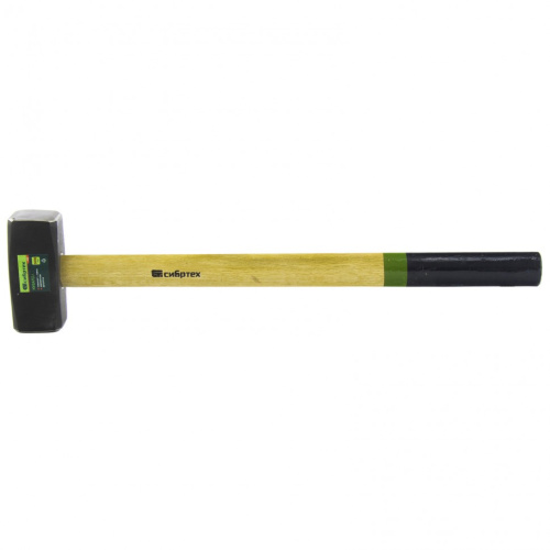 Кувалда, 5000 г, кованая головка, деревянная рукоятка Сибртех по ценам производителя в Екатеринбурге с доставкой по всей России