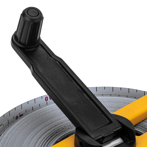 Рулетка геодезическая 50 м х 13 мм, открытый корпус, металлическая лента Denzel по ценам производителя в Екатеринбурге с доставкой по всей России