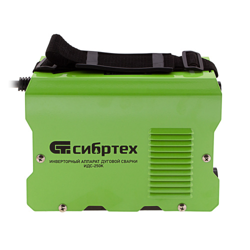 Инверторный аппарат дуговой сварки ИДС-250K, 250 А, ПВ 80%, диаметр электрода 1,6-5 мм Сибртех по ценам производителя в Екатеринбурге с доставкой по всей России
