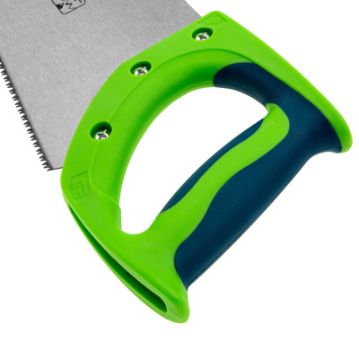 Ножовка по дереву "Зубец", 400 мм, 11 TPI, зуб 2D, каленый зуб, 2-х компонентная рукоятка Сибртех по ценам производителя в Екатеринбурге с доставкой по всей России