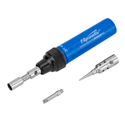 Горелка газовая, тип "Карандаш", 2 насадки для пайки, 130 мм Sparta по ценам производителя в Екатеринбурге с доставкой по всей России