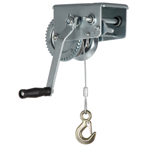 Лебедка шестеренчатая, тяга 0.8 т, тросовая Matrix по ценам производителя в Екатеринбурге с доставкой по всей России